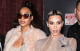 La La Anthony & Kim Kardashian Chat About Respective Businesses