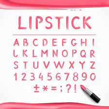  the letter ʒ=g stands for g before any consonant or back vowels, after n e.g. Free Vector Pink Red Glossy English Alphabet Letters And Mathematical Symbols Hand Drawn With Lipstick