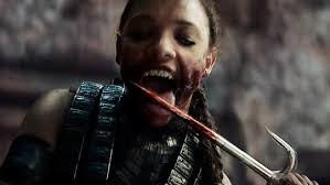 Dam ....The beautiful actress Sisi Stringer played the deadly Mileena in  the 2021 movie.. Mortal Kombat for Campy Sat