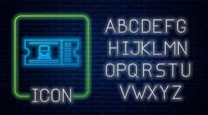 Glowing Neon Train Ticket Icon Isolated On Brick Wall Background Travel By Rail Affiliate Ticket Icon Trai In 2020 Brick Wall Background Neon Wall Background