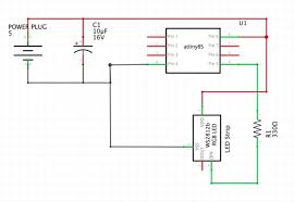 Tiny85 Led Laser Light Laser Lights Led Power Plug