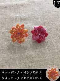 花蝶系列之 简易无痕花变化组合 第26步 macrame diy macrame flowers