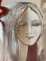 Cuban-American Artist Gloria Allison Abstract Painting "Fiesta" 1975 For  Sale at 1stDibs