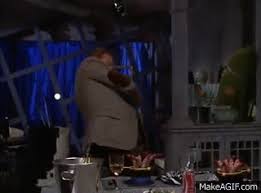 Laura had a brilliant idea to recreate the famous dinner. Beetlejuice Day O Banana Boat Song On Make A Gif