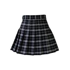 Black And White Plaid Pleated Mini Skirt Weefy Women Summer Pleated School Uniform High Waist Plaid Mini Skirt Short Dress Walmart Com Walmart Com In 2020 Blue Skirt Outfits Fashion Womens Skirt