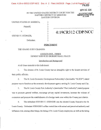 Meaning of indictment in english. The Federal Indictment Of Steve Stenger Online Stltoday Com