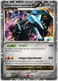 Pokemon card black kyurem holo rare 61/236 cosmic eclipse **mint**. Pokemon Mega Black Kyurem Ex