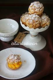 Japanese Crispy Cream Puff Recipes Resep Makanan Hidangan Penutup Memanggang Kue