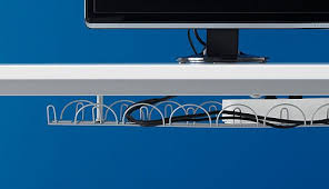 Tame Your Cables With An Horizontal Signum Cable Trunk Made Of Silver Colored Steel You Can Mount It Under A Desktop A Tv Wall Mounts Tv Wall Wall Mounted Tv