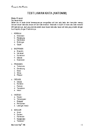 Check spelling or type a new query. Test Antonim Lawan Kata