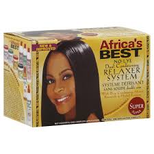 My opinion is that a lye relaxer should be applied by a professional. Africa S Best No Lye Dual Conditioning Relaxer System Textured Hair Meijer Grocery Pharmacy Home More