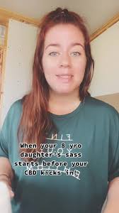 That sass though! I have no idea where it comes from! 😆🙈 #momsover30  #cbdislife #GetYourJeansOn #motivationmonday