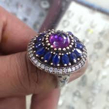 خاتم فضه عيار925 زفاير امتيست In 2020 Jewelry Turquoise Ring Rings