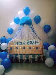 Novel Cradle Decor Idea Naming Ceremony Decoration Baby Boy Decorations Welcome Home Decorations