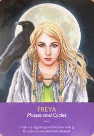 Freya Phases And Cycles Kyle Gray Keepers Of The Light Oracle Cards Angel Tarot Cards Free Tarot Cards Angel Tarot