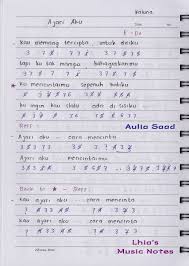 Check spelling or type a new query. Not Lagu Band Lhia S Music Notes Laman 16