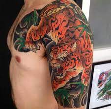 60 Japanese Half Sleeve Tattoos For Men Manly Design Ideas Half Sleeve Tattoos For Guys Half Sleeve Tattoos Animal Japanese Tattoo