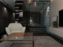 Interior Design Of A Small Apartment 40 Square Meters On Behance Kvartira Interer Kvartira Studiya