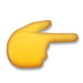 Find 22 ways to say pointing, along with antonyms, related words, and example sentences at thesaurus.com, the world's most trusted free thesaurus. White Right Pointing Backhand Index Emoji