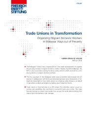 As at 1 november 2018. Pdf Trade Unions In Transformation Organizing Migrant Domestic Workers In Malaysia Ways Out Of Precarity Verna Dinah Viajar Academia Edu