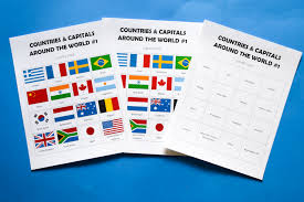 Create online all country flags icon, download all country images, resize and download country flags. Flags Countries Capitals Game Bundle Adventure In A Box