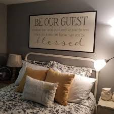 Farmhouse guest bedroom wall decor. Be Our Guest Sign Farmhouse Decor Wall Decor Be Our Etsy In 2020 Guest Room Decor Farmhouse Bedroom Decor Guest Bedroom Decor