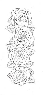 Super Drawing Rose Outline 22 Ideas Tattoo Outline Drawing Rose Outline Rose Outline Drawing