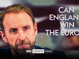 England manager Gareth Southgate is asked whether England can win the Euros  and believes his team are more than capable.