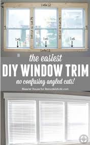 In this video i am showing you how easy it is to add a farmhouse trim style to your windows. Lomax Window And Door Co Diy Window Trim Link To Project In Comments Facebook