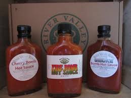 Hot Box Hot Sauce 3 Pack Gift Box River Valley Ranch