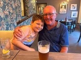 Me and my Grandson,, 60 years ago at 15 years old started the best job I  had