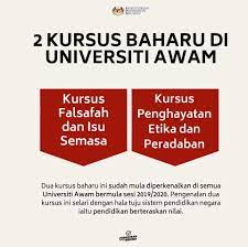 Mengambil kira amaran itu dan perkembangan semasa di seluruh dunia, kkm menyeru orang ramai supaya tidak alpa dengan trend penurunan kes #covid19 di malaysia. Official Um Engineering On Twitter New Compulsory University Subject For All Public University Students 2019 20 Intake Announced By Minister Of Education Malaysia Dr Maszlee Malik Engineeringum Unimalaya Umisone Https T Co Tbp8wkfq6h