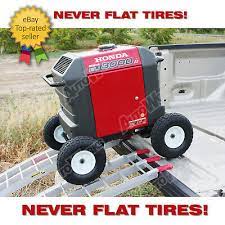 Honda eu3000is inverter generator all terrain 10 pneumatic wheel kit. Wheel Kit For Honda Generator Eu3000is Solid Never Flat Tires All Terrain 799705378612 Ebay