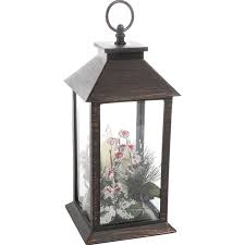Flower Power Led Deko Laterne Clara Schwarz