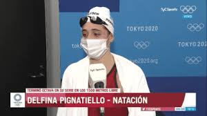 La secretaría de deportes le entregó una bandera argentina a la nadadora que competirá en los. 4ddjkby2hheh4m