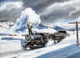 Fogg In The Cockpit His Art Train Drawing Train Art Train