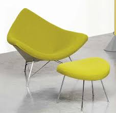 Nelson George Coconut Chair And Ottoman Model No 5569 1955 Mutualart