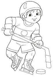 Hokejista na vozíčku z filmu správy tv onion. Hokejista Sports Coloring Pages Winter Sports Crafts Coloring Pages