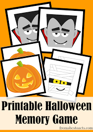 See more ideas about dementia activities, elderly activities, senior activities. Printable Halloween Memory Game From Abcs To Acts