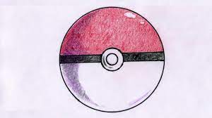 How To Draw A Pokeball - Step-By-Step Drawing Tutorial For Beginners -  Youtube