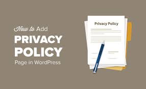 A privacy policy template is a sample of a privacy policy, which explains to website users what kind of data you are collecting from them and what you will do with it. How To Add A Privacy Policy In Wordpress