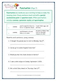 Page 7 Punctuation Worksheet Punctuation Worksheets Teaching Punctuation Punctuation