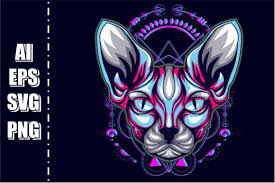 I've made these free wedding invitation svg files for the cricut so you can save a little on paper goods. Cat Sphinx Head Face Vector Graphic By Ap Creative Fabrica