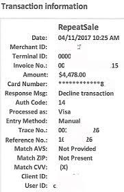 A credit card is a payment card issued to users (cardholders) to enable the cardholder to pay a merchant for goods and services based on the cardholder's promise to the card issuer to pay them for the amounts plus the other agreed charges. What Is Auth Code 14 Declined Card Not Present Cenpos Credit Card Processing