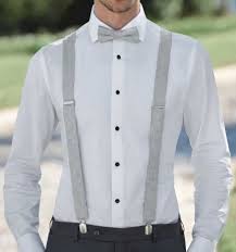 Wilvorst Fliege Und Hosentrager Beige Grau Clothes Groom Style Fashion