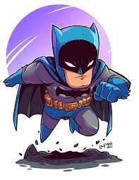 Chibi Batman Chibi Marvel Superhero Art Batman