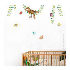 Optez pour les stickers chambre bébé et accueillez la jungle chez vous. Sticker Jungle Petit Dodo 1 Chambre Bebe Et Enfant Serie Golo