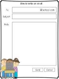 Email Template For Kids By Adrienne Jackson Teachers Pay Teachers