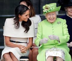 Queen elizabeth ii and prince philip taking a brief pause after laying a wreath on the national war 24. What Meghan Markle And Queen Elizabeth Ii S Relationship Is Like After Royal Tabloid Drama