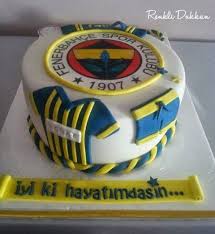 Fenerbahce Dogum Gunu Mavi Sanat Basketbol Duvar